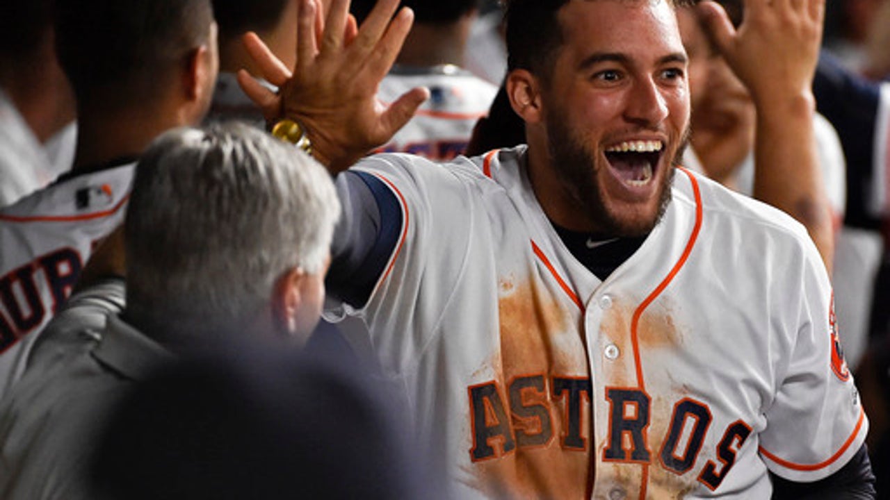 Astros use big sixth inning to get 8-4 win over Mariners